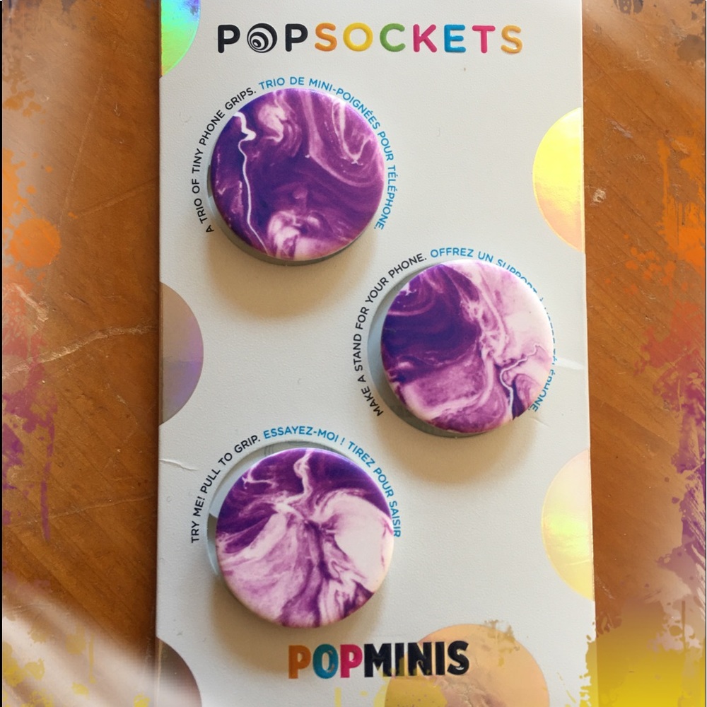 POPSOCKETS POPMINIS! ⭐️⭐️⭐️À TRIO OF TINY 📞 GRIPS
